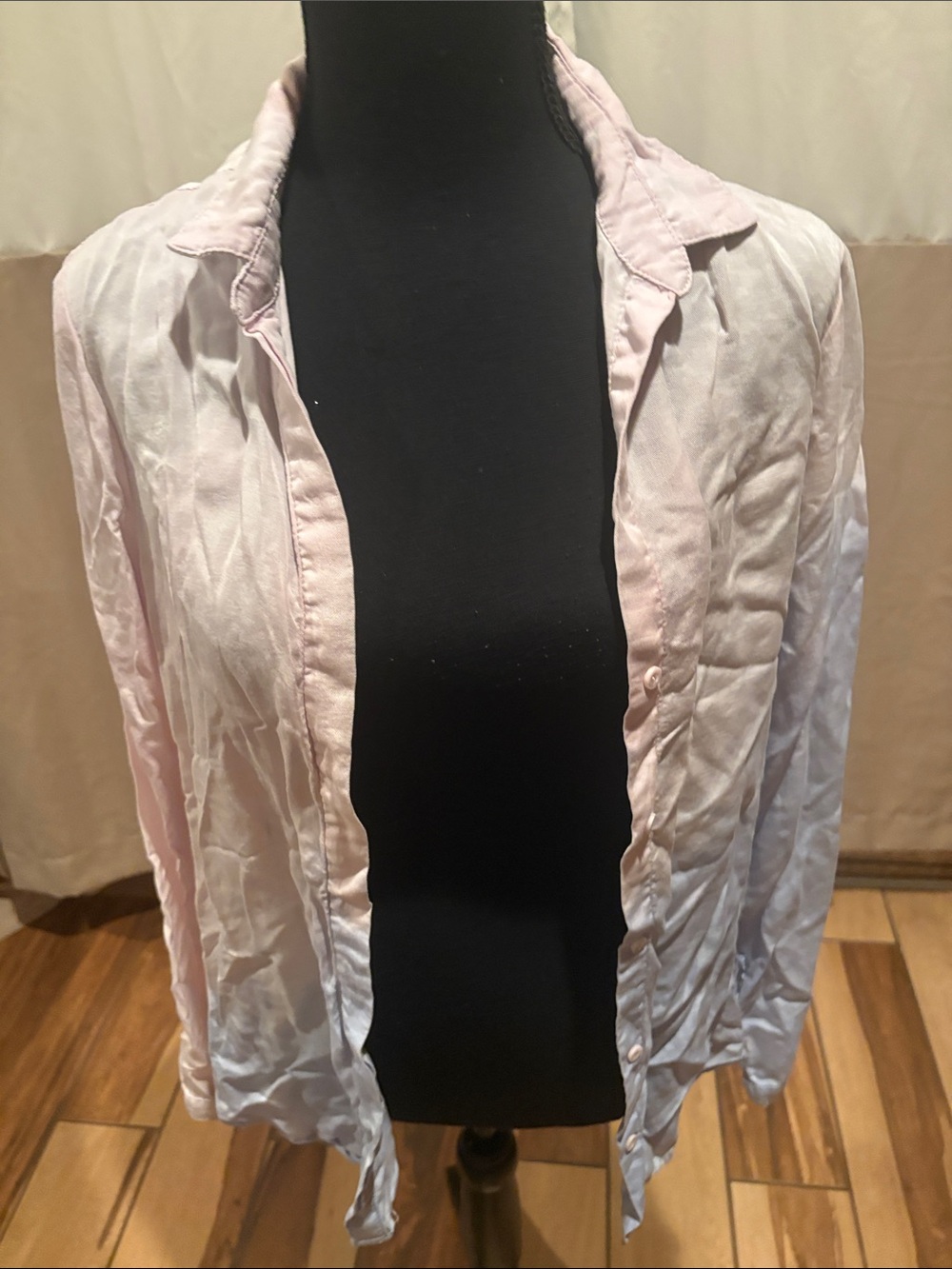cloth & stone Pale Pink Lightweight Button-Down Shirt